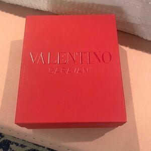 Valentino shoebox and shoe bags